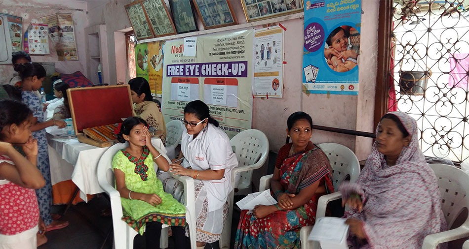 MediVision Eye Care Centre — community eye-screening camp photo 6