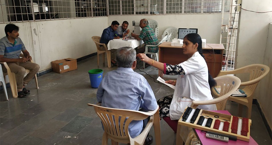 MediVision Eye Care Centre — community eye-screening camp photo 8