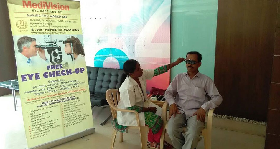 MediVision Eye Care Centre — community eye-screening camp photo 10