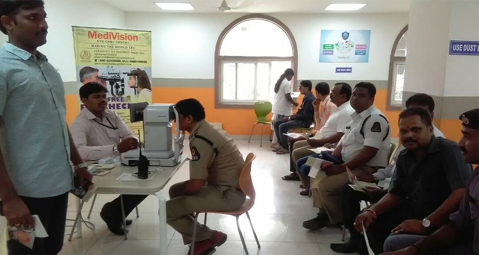 MediVision Eye Care Centre — community eye-screening camp photo 11