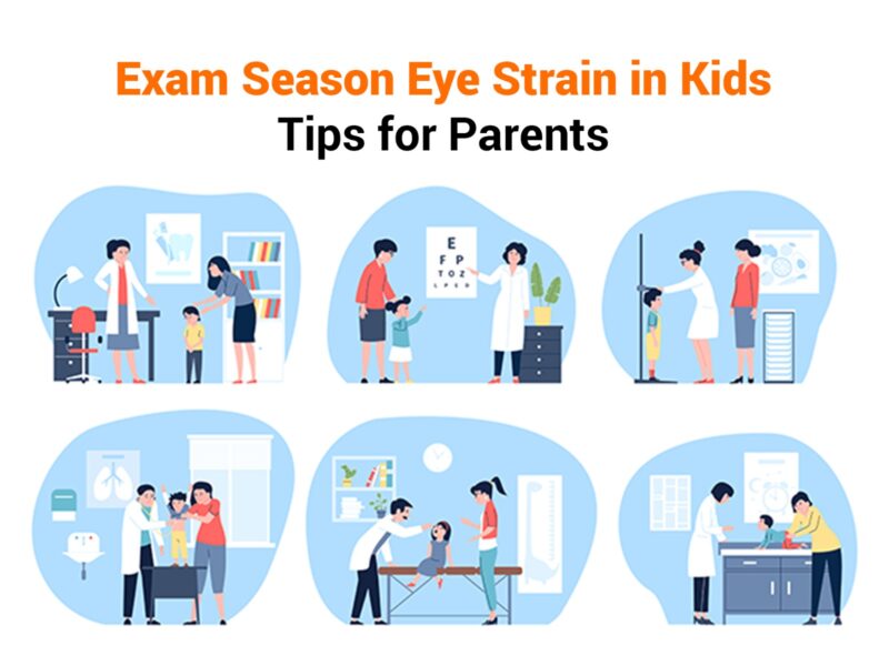 Exam Season Eye Strain in Kids – Tips for Parents in Kukatpally