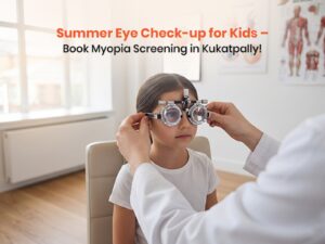 Summer Eye Check-up for Kids in Kukatpally – Book Myopia Screening Today