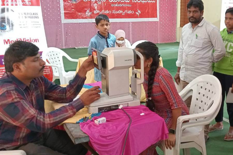 MediVision Eye Care Centre community eye camp event 10