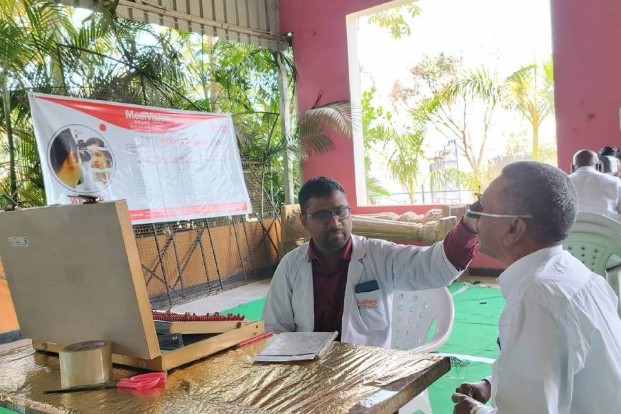 MediVision Eye Care Centre community eye camp event 3