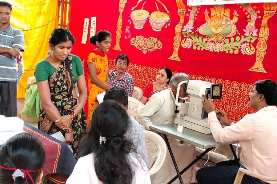 MediVision Eye Care Centre community eye camp event 7