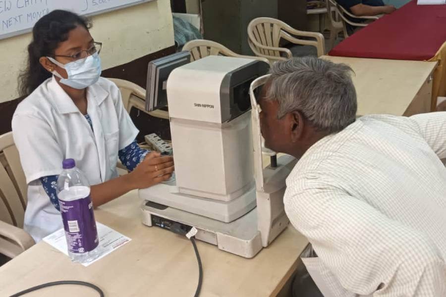 MediVision Eye Care Centre community eye camp event 1