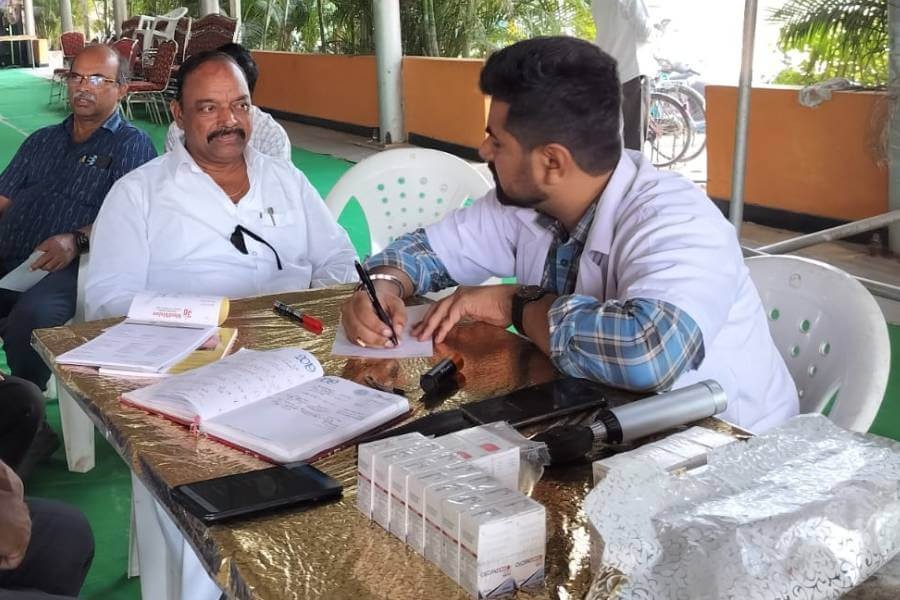MediVision Eye Care Centre community eye camp event 2